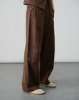 Mid-Rise Flow Pants
