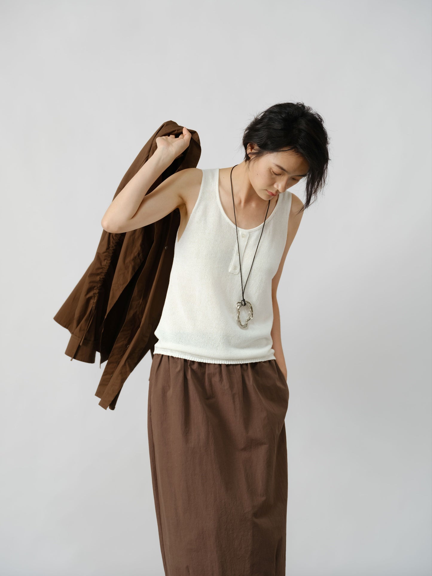 Crisp Texture Tank Top