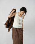 Crisp Texture Tank Top