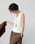 Crisp Texture Tank Top