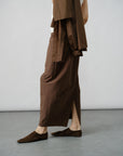 High-Waist Bloom Skirt