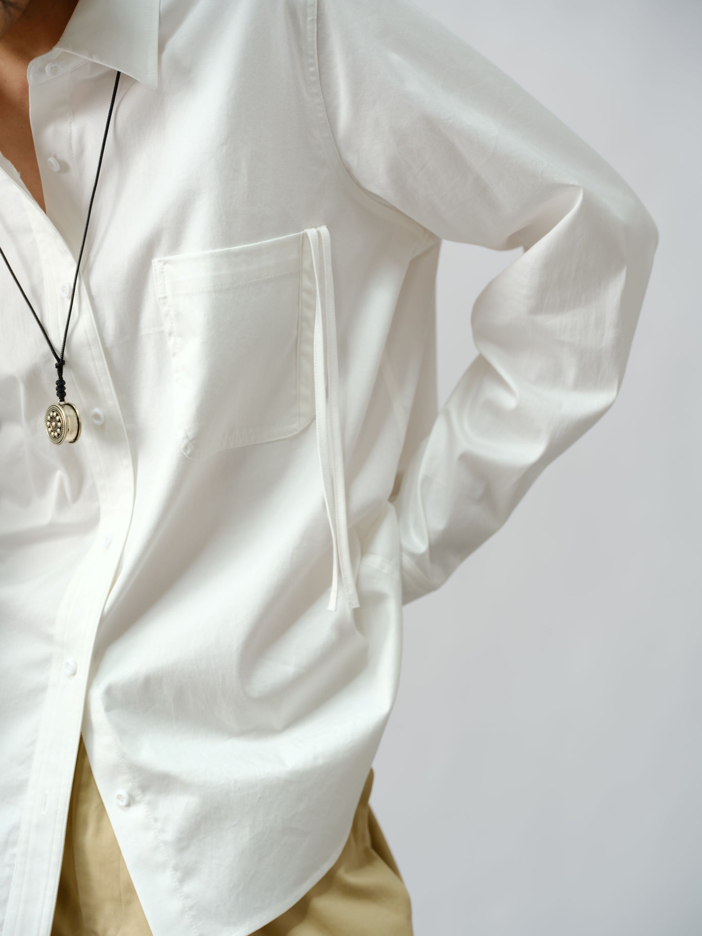 Essential Draped Shirt