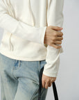 SoftEdge Ribbed Hoodie