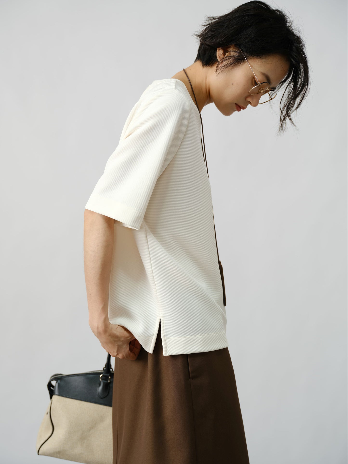 Structura Ribbed Top