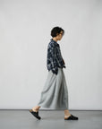 SilkDrape Midi Skirt