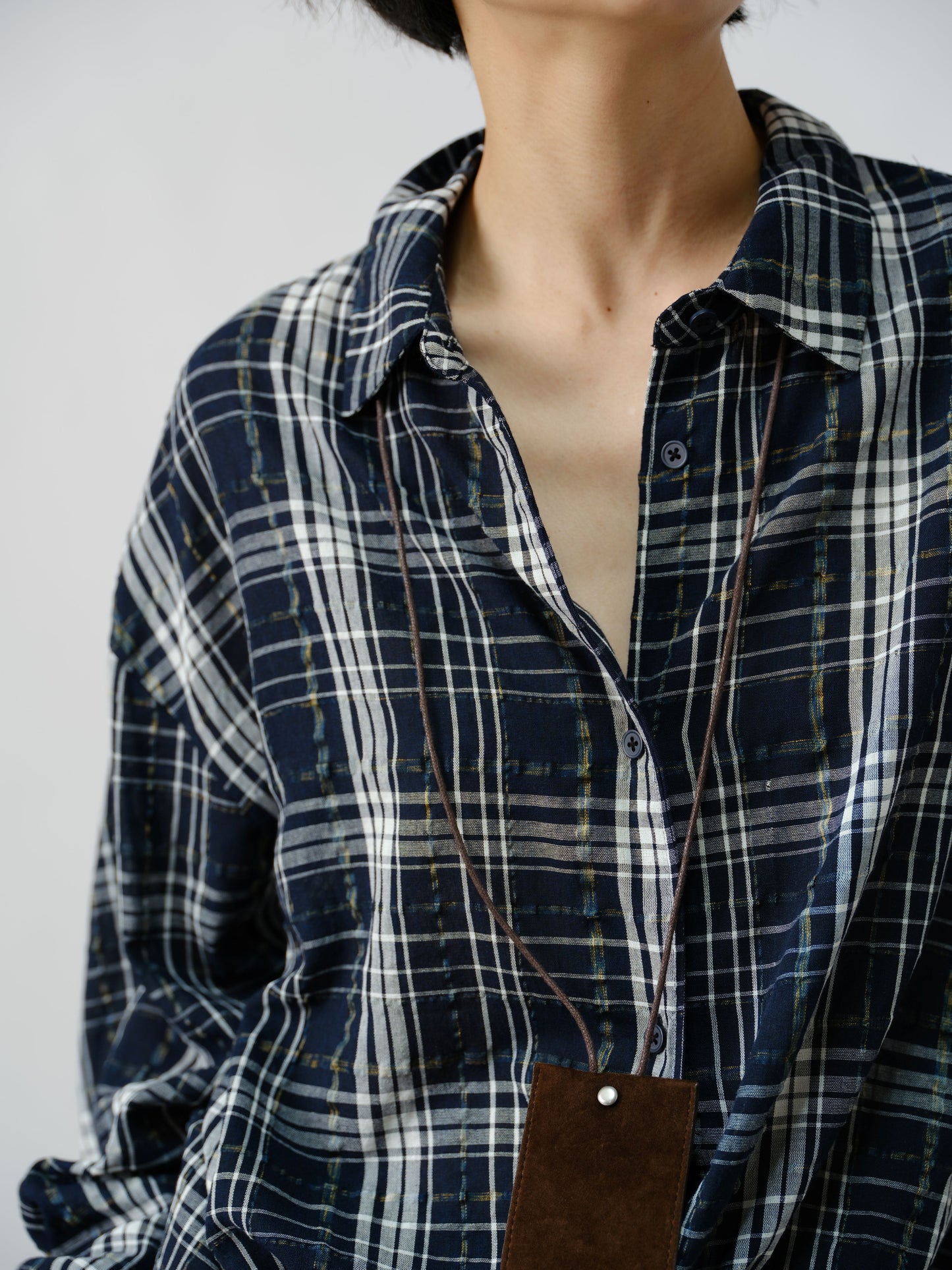 VintageHue Plaid Shirt