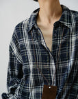 VintageHue Plaid Shirt