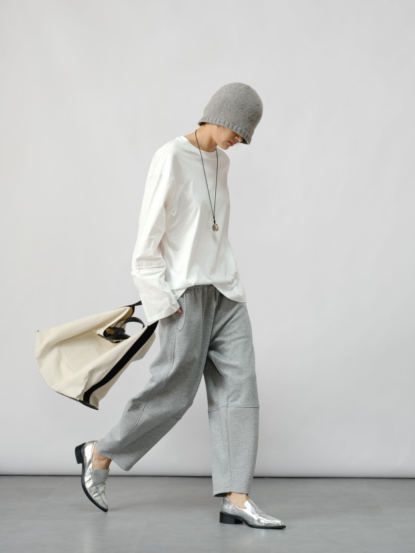 WovenEdge Relaxed Sweater