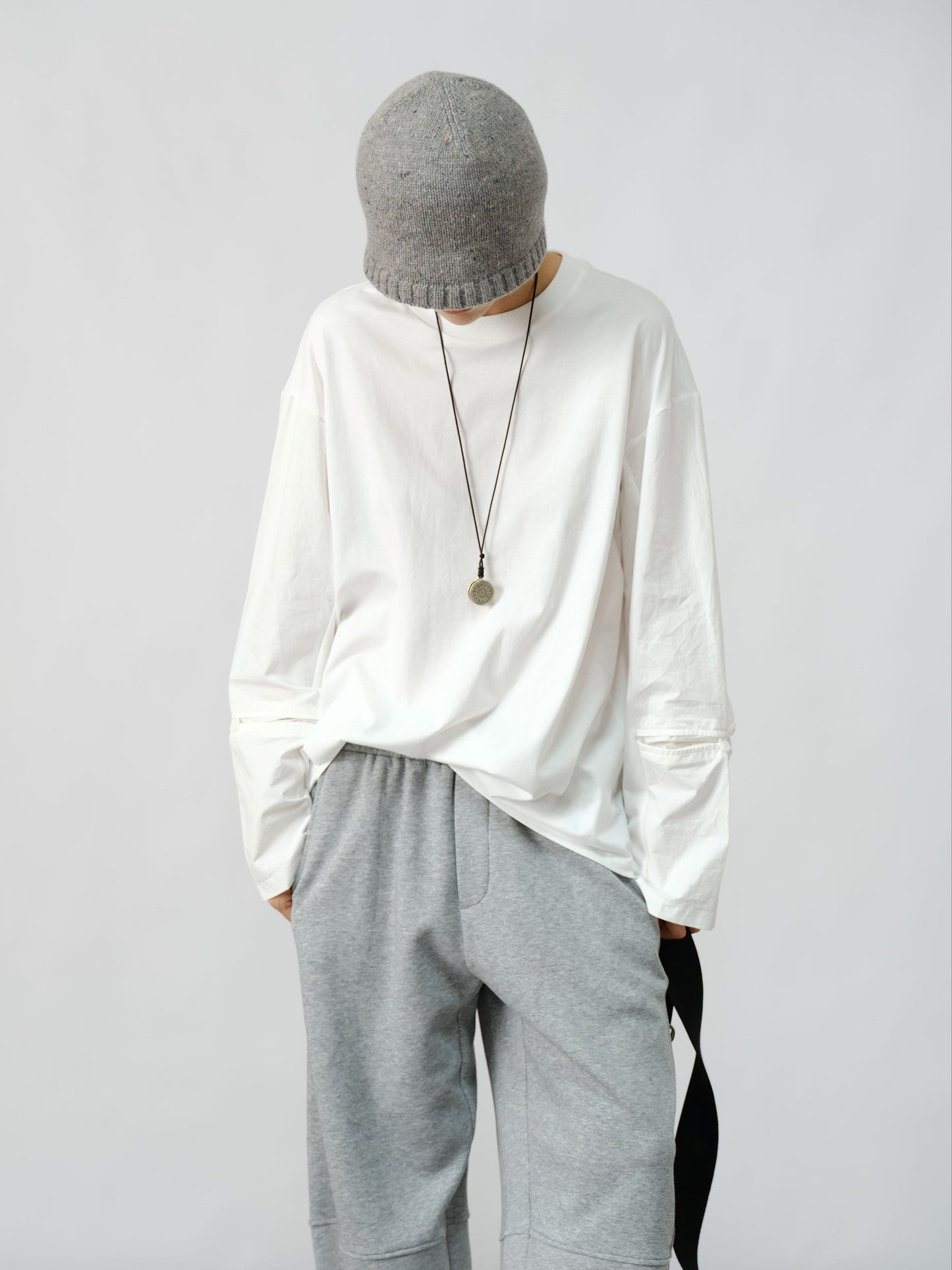 WovenEdge Relaxed Sweater