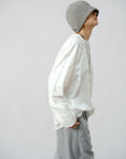 WovenEdge Relaxed Sweater