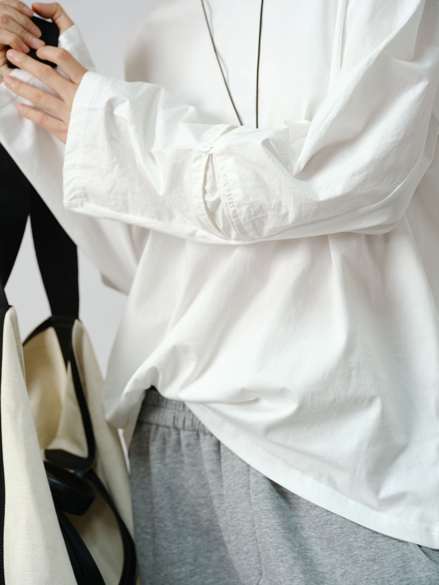 WovenEdge Relaxed Sweater