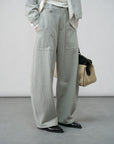 Straight Banana Trousers