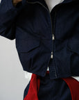 Dual-Tone Casual Jacket