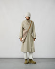 Wrinkle Texture Trench Coat