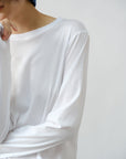 Pima Luxe Long Sleeve Tee