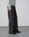 Luxe Wool Straight Pants