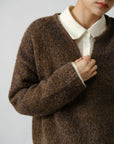 Art-Spun Wool Sweater