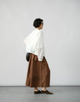 Dual-Zip Draped Jacket