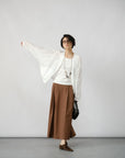 Dual-Zip Draped Jacket