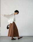 Dual-Zip Draped Jacket