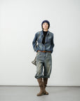 Relaxed Vintage Denim Shacket