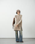 Relaxed Wool Knit Vest