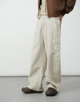 Utility Pocket Straight Pants