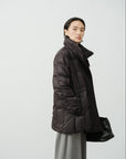 Soft Belted Quilted Coat