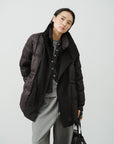 Soft Belted Quilted Coat