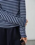 Stripe Long-Sleeve Tee