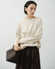 Batwing Sleeve Knit Top