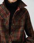 Vintage Check Panel Shirt