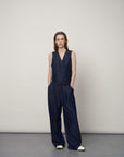 Wide-Leg Stretch Jeans