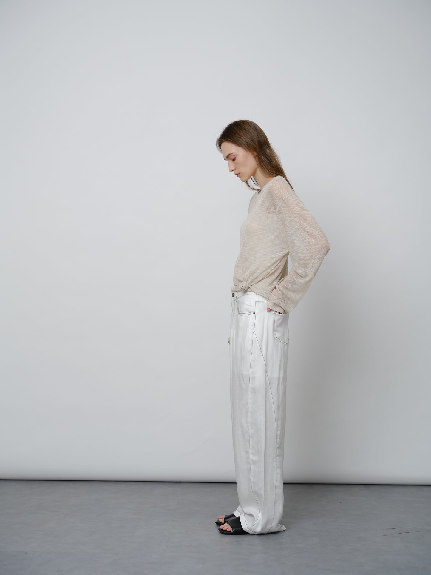 Lightweight Round-Neck Sweater