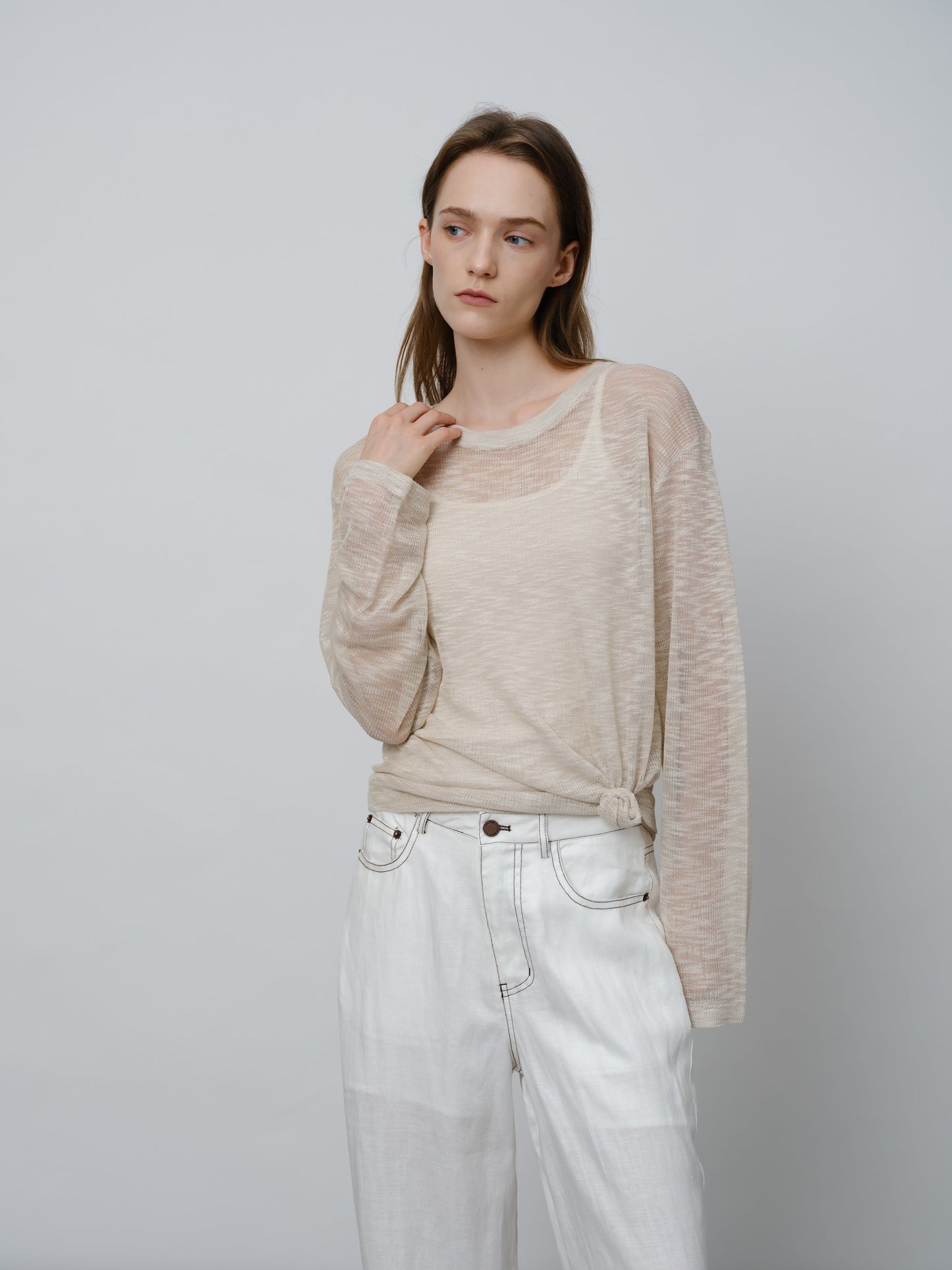 Lightweight Round-Neck Sweater