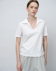 Short-Sleeve Collared T-Shirt