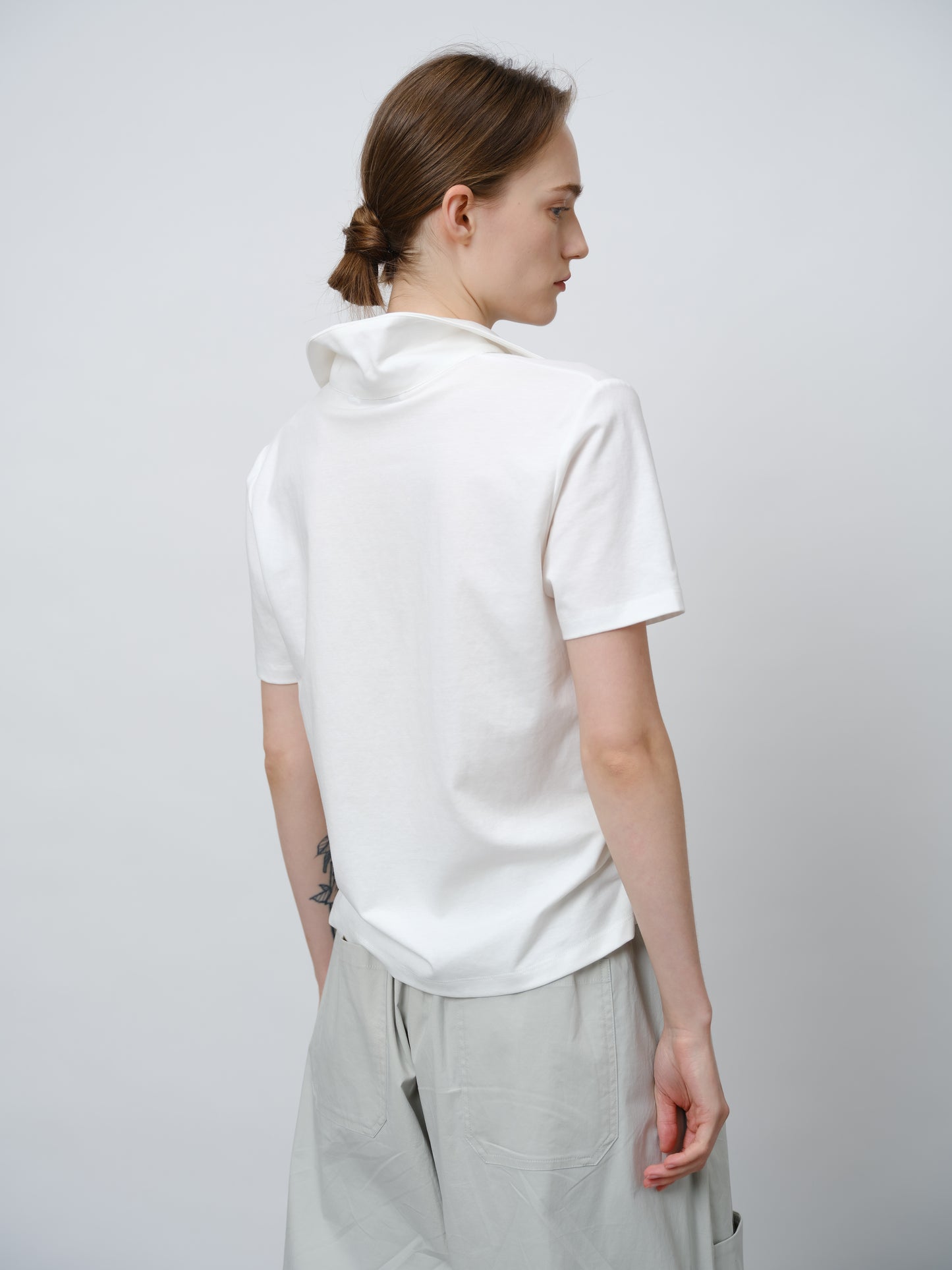 Short-Sleeve Collared T-Shirt