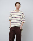Striped Colorblock T-Shirt