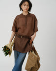 Natural Breeze Ramie Shirt