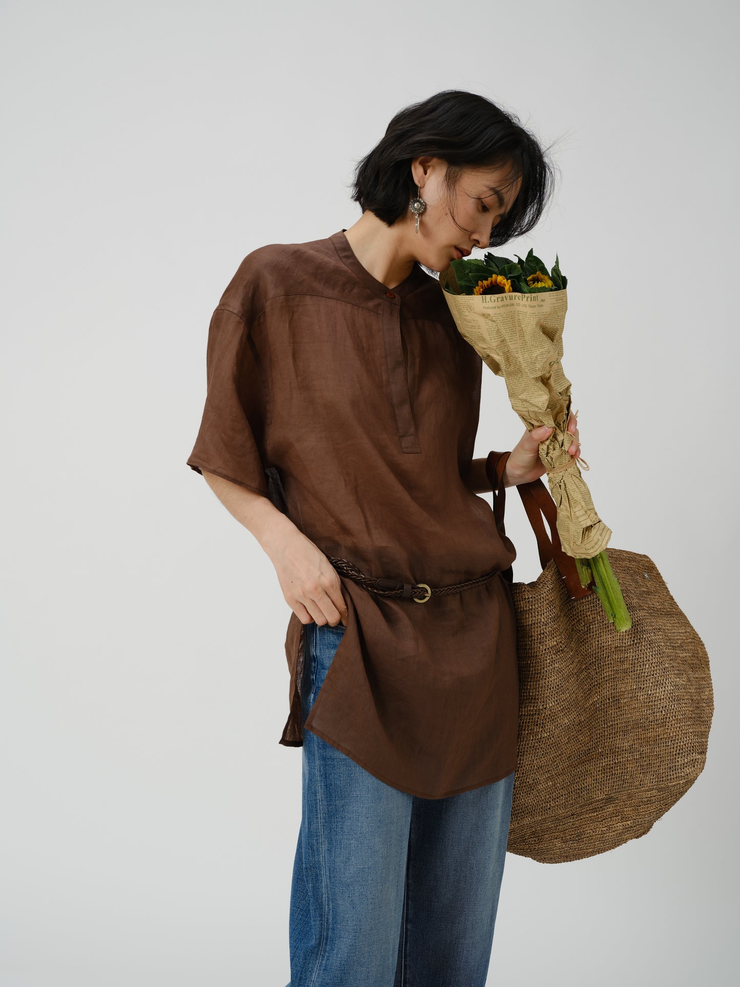 Natural Breeze Ramie Shirt