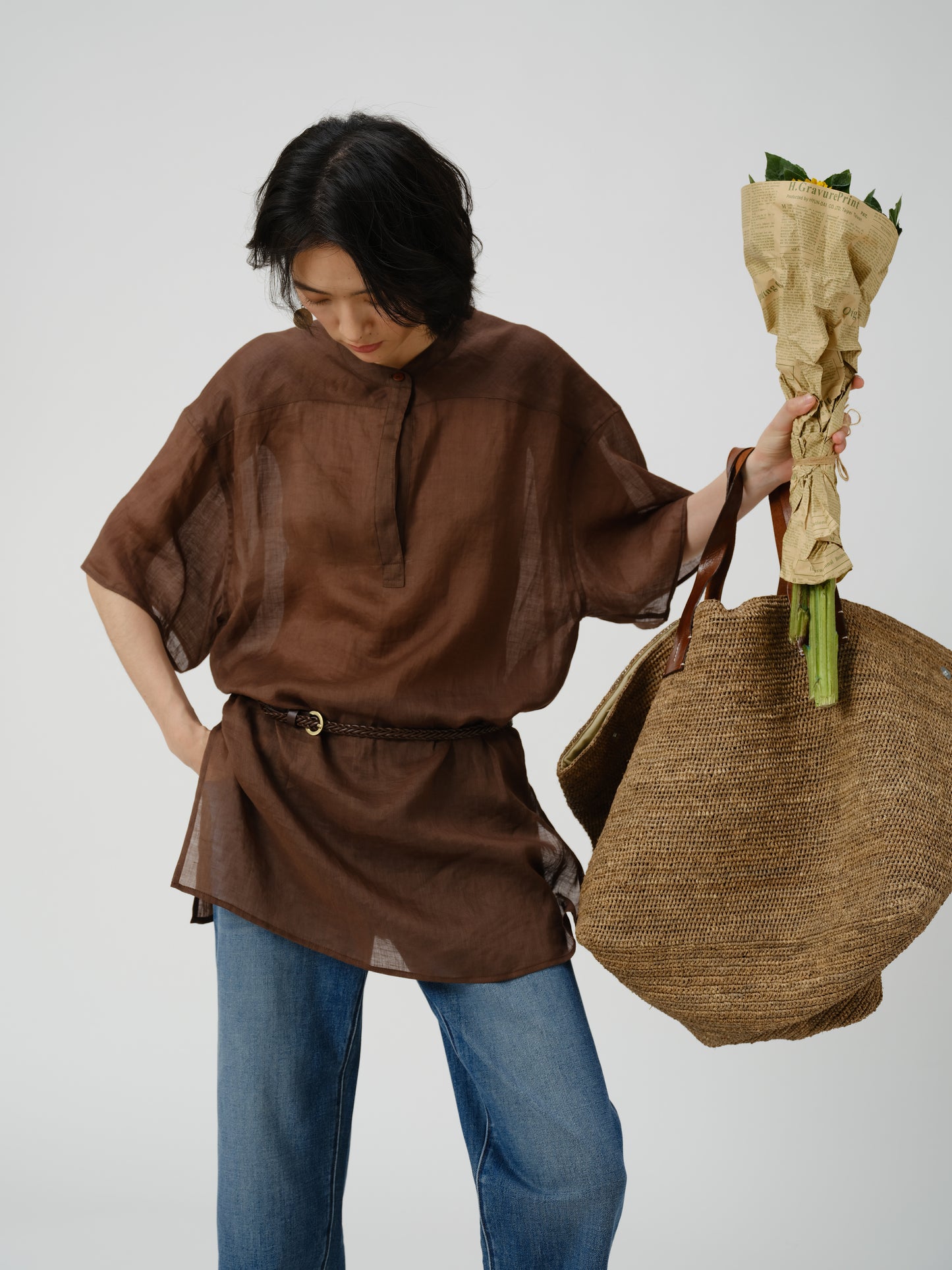Natural Breeze Ramie Shirt