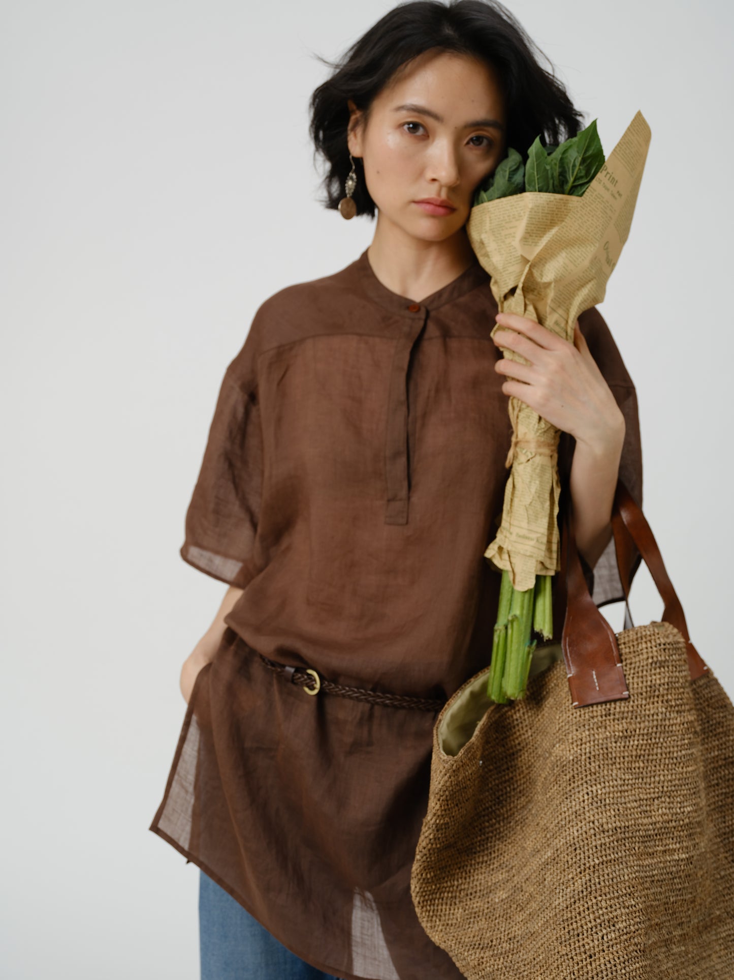 Natural Breeze Ramie Shirt