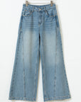 CloudFlow Wide-Leg Jeans