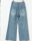 CloudFlow Wide-Leg Jeans
