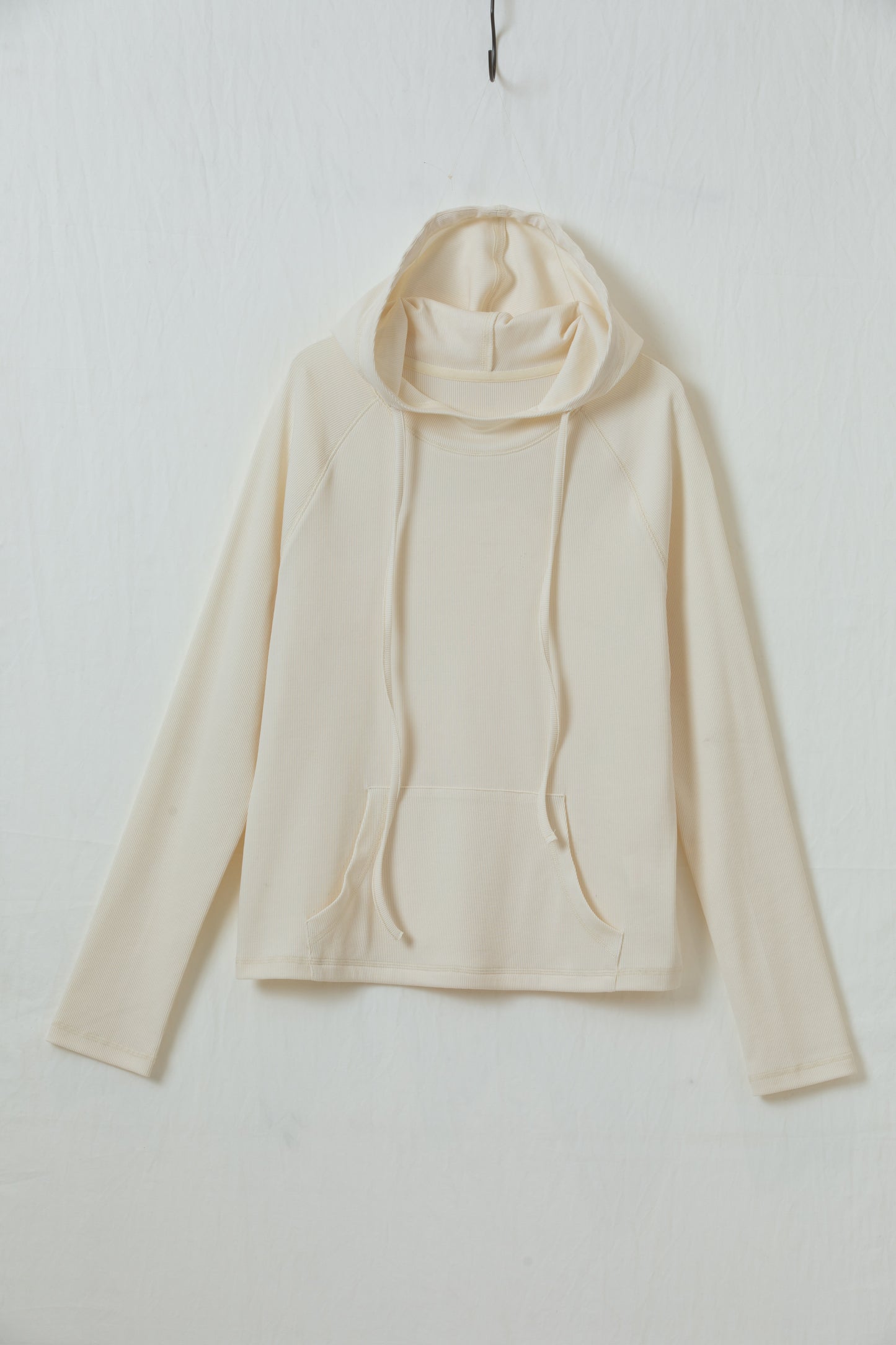 SoftEdge Ribbed Hoodie