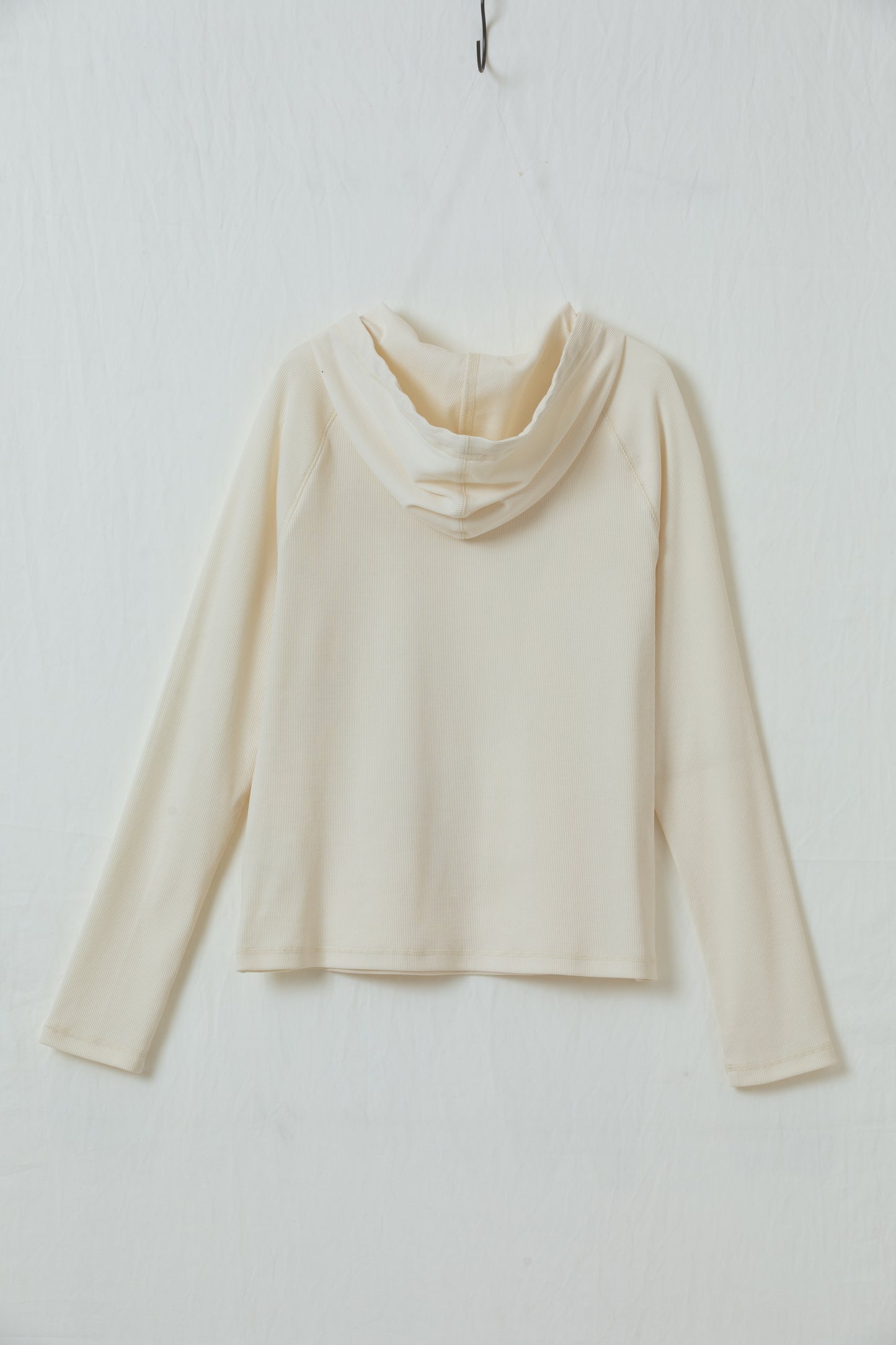 SoftEdge Ribbed Hoodie