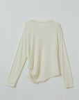 LuxeDrape Pleated Top