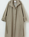 Wrinkle Texture Trench Coat