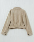 Suede Short Jacket