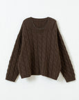 Merino Cable Knit Sweater